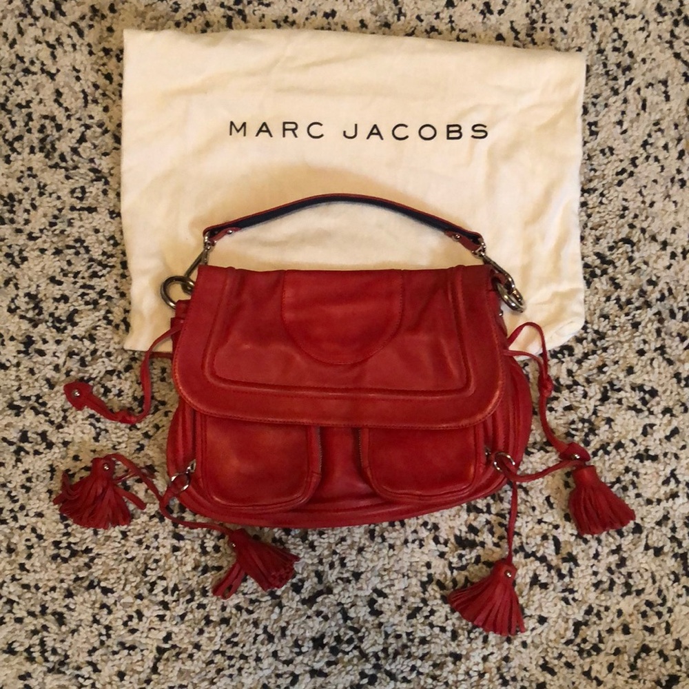 Marc Jacob Red Leather Bag